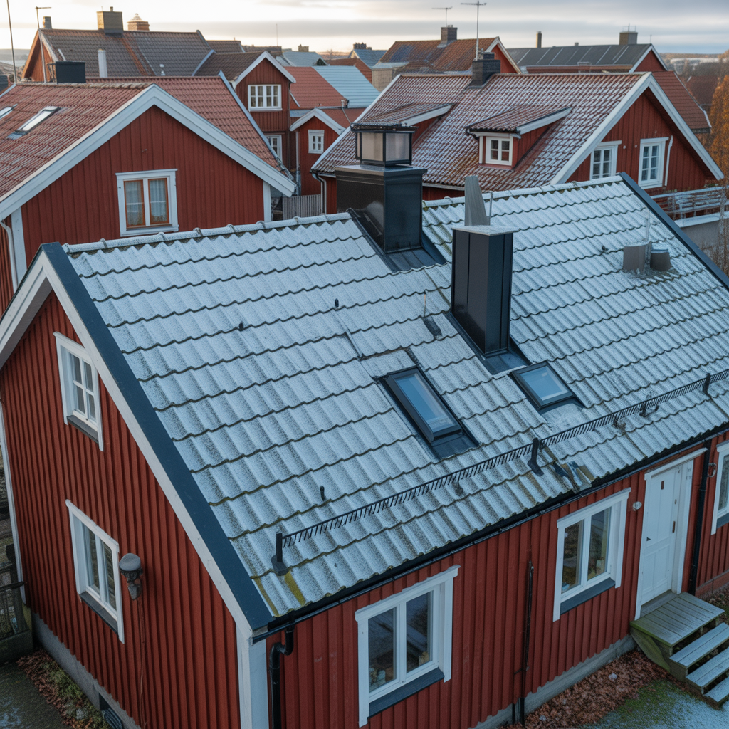 besiktningspunkter for tak fore vintern checklista