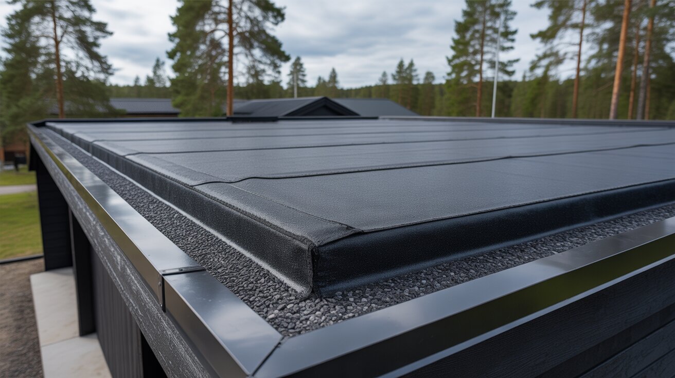 Byta Garagetak med Papptak