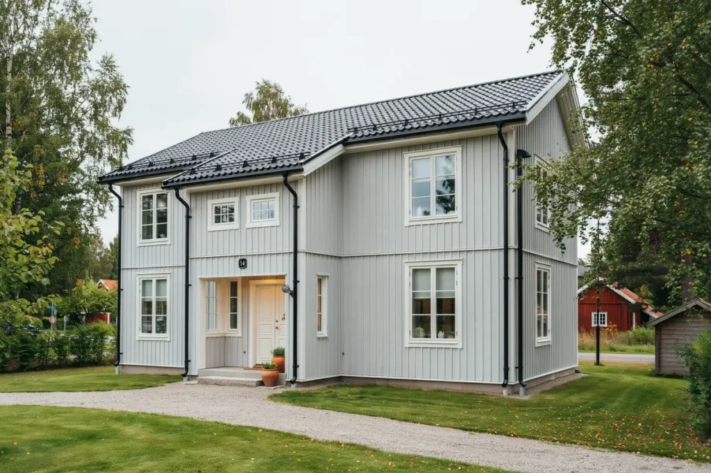 byte av stupr r och h ngr nnor p villa i lillkyrka enk ping